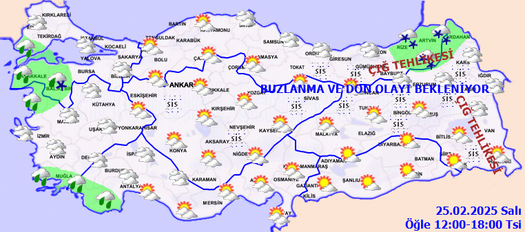 Kar Sona Cecen Sağanak Yağış